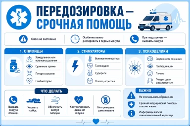Помощь при передозировке в Верхней Пышме